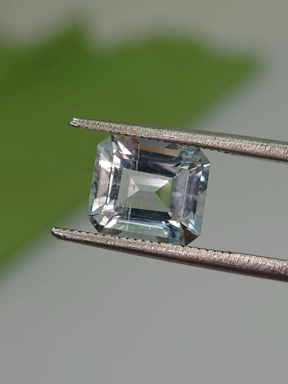 2.4ct Emerald Faceted Natural Aquamarine from Nigeria — view 4